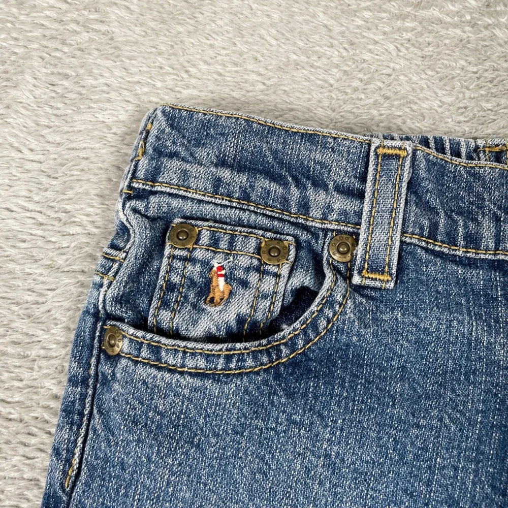 Ralph Lauren Polo Jeans Co Bootcut‎ Jeans Youth Boys 6 Blue Denim